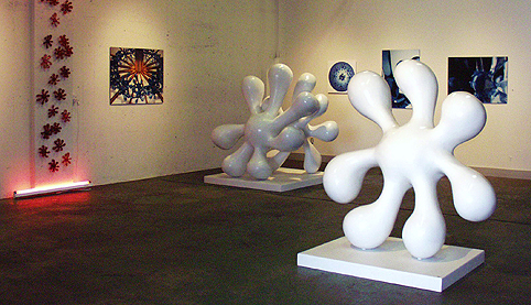 01 Splats 03 – Aiello Gallery Installation, Denver, CO, 2003